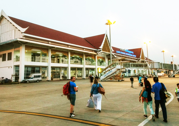 Airport in Laos